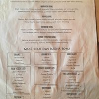 Menu Page 6 at Fresco Habito in Playa Del Carmen