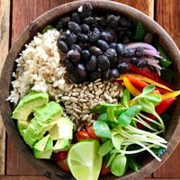 Mariachi bowl  at Fresco Habito in Playa Del Carmen