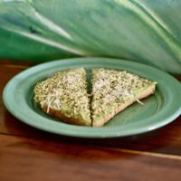 Avocado toast  at Fresco Habito in Playa Del Carmen