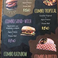 Menu Jan 2020 at Fresco Habito in Playa Del Carmen