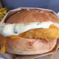 Old School Fish Fillet  at Vegan Picnic in San Francisco