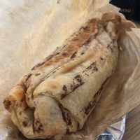 Breakfast burrito  at Vegan Picnic in San Francisco