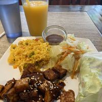 Combo 1 and mango smoothies ! at Loving Heart in Clermont