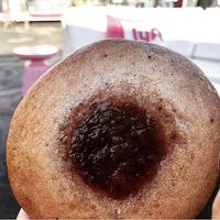 Strawberry cookie at Bronze Cafe in Las Vegas