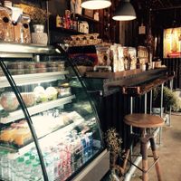 Inside the Café. at Nokhook Cafe in Surat Thani