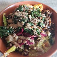 2 proteins dish at Pot in Bogota