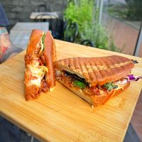 Sánduche de seitan bbq at Pot in Bogota