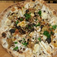 al Bosco-delicious vegan pizza  at Bancale 61 in Maastricht