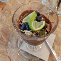 Chocolate mousse at By-Kees in Heerenveen