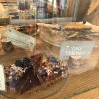 These options were all vegan! + vegan banana bread.  at By-Kees in Heerenveen
