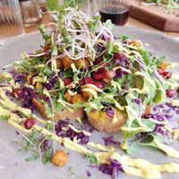 Avocado bread with houmous at By-Kees in Heerenveen