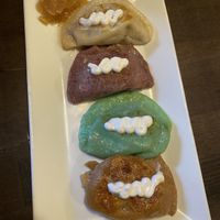 All vegan Pierogis at Pierogi Mountain in Columbus