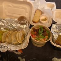 All vegan goodness   at Pierogi Mountain in Columbus