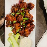 BBQ Cauliflower Wings  at Pierogi Mountain in Columbus