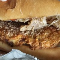 Seitan schnitzel at Pierogi Mountain in Columbus