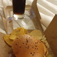 Veggie Burger at Rare Earth Cafe & Organic Store in Mumbai