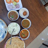 Yum yum 😋 a type of thali at Rare Earth Cafe & Organic Store in Mumbai