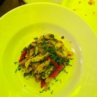 Sauteed veggies at Rare Earth Cafe & Organic Store in Mumbai