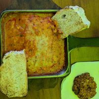 Heavenly lasagna at Rare Earth Cafe & Organic Store in Mumbai