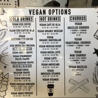 Vegan options Menu at Horchateria - Rio Luna in Paramount