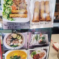 Menu 1 at Tina Vietnamese Cuisine (V-Cafe) in New Westminster