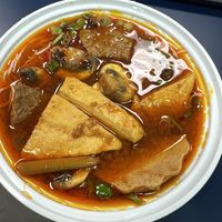Spicy noodle soup  at Tina Vietnamese Cuisine (V-Cafe) in New Westminster