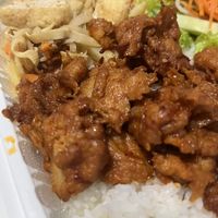 Vegan meat  at Tina Vietnamese Cuisine (V-Cafe) in New Westminster