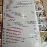 Page 2  at Tina Vietnamese Cuisine (V-Cafe) in New Westminster