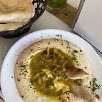 Hummus with Mushroom   at Falafel Bar in Tamarindo