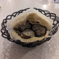 Falafel sandwich at Falafel Bar in Tamarindo