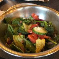 side salad.  at BYOPizza in Springfield