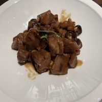 Some sort of root veg. Possibly bamboo sprouts 😅  at Jinglianju Vegetarian in Hangzhou