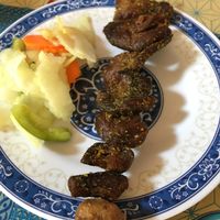 Fried mushroom at Kang Le Restaurant in Siem Reap