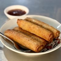 Fried spring rolls  at Kang Le Restaurant in Siem Reap