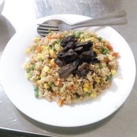 Frititaj fungoj at Kang Le Restaurant in Siem Reap