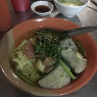 Dumpling noodle soup at Kang Le Restaurant in Siem Reap