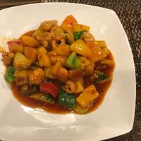 sweet and sour ";chicken"; at Yo Vegan in Phuket