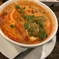 Tom Yum Kung Soup at Yo Vegan in Phuket