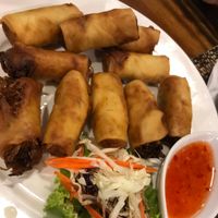 spring rolls at Yo Vegan in Phuket