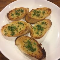 garlic bread at Yo Vegan in Phuket