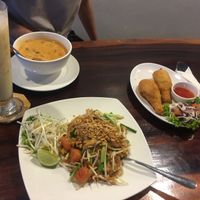 Chicken were fairly bland, cool shaped though. Curry was gooooood at Yo Vegan in Phuket