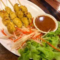 Satay at Yo Vegan in Phuket