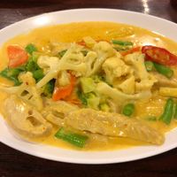 Delicious curry at Yo Vegan in Phuket