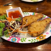 Chicken drumsticks at Yo Vegan in Phuket