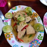 Lemon fish at Yo Vegan in Phuket