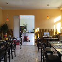 Inside view at Vegan Express in Leipzig