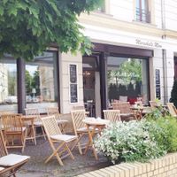 Outside at Marshalls Mum in Leipzig