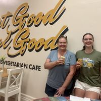   at Oasis Vegetarian Cafe in Riverside