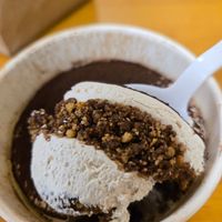 Tirimisu at Oasis Vegetarian Cafe in Riverside