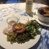 Vegan tartare  at Die Küche in Brno